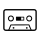 audio cassette
